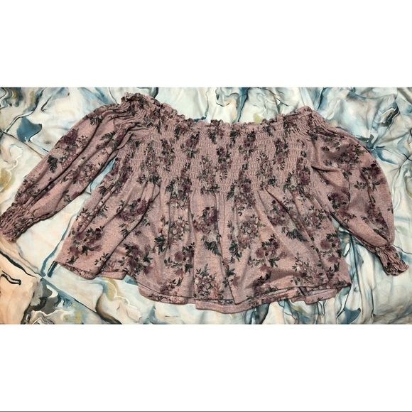 xhilaration off the shoulder top